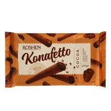 Вафельні трубочки Roshen Kanafetto крем-какао 140 г (633034) Вафельні трубочки Roshen Kanafetto крем-какао 140 г (633034)