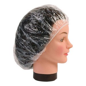 Шапочка для душа прозрачная 1шт. (65530)