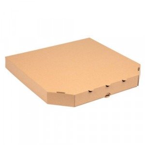 Коробка для пиццы 400х400х35 мм Коричневая (74541)