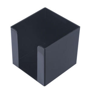Пластиковый бокс для бумаги Арника 90х90х90 мм Черный (83033)