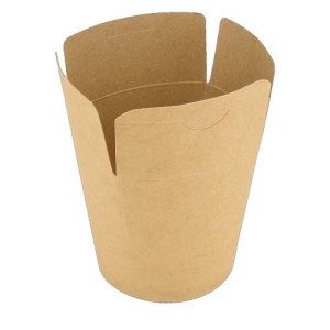 Коробка для лапши 900 мл 25 шт. Крафт (856659)