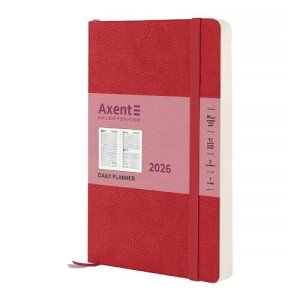 Щоденник датований 2027 Axent Partner Soft Skin A5 Червоний (8810-27-06-A) Щоденник датований 2027 Axent Partner Soft Skin A5 Червоний (8810-27-06-A)