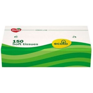 Салфетки косметические Ecolo 150шт. (94070) Салфетки косметические Ecolo 150шт. (94070)