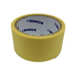 Клейка стрічка малярна Romus 48 мм х 40 м Жовта (99456) Клейка стрічка малярна Romus 48 мм х 40 м Жовта (99456)