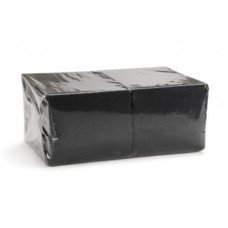 Серветки Fesko одношарові 24х24 см 300 шт. Чорні (A0191)