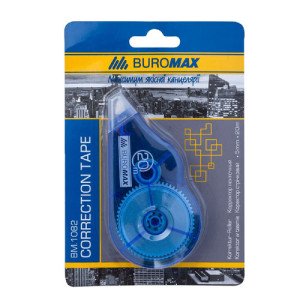 Коректор стрічковий Buromax 5 мм х 20 м (BM.1082) Коректор стрічковий Buromax 5 мм х 20 м (BM.1082)