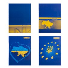 Зошит Buromax A4 у твердій обкладинці 192 аркуша у клітинку Асорті (BM.2404) Зошит Buromax A4 у твердій обкладинці 192 аркуша у клітинку Асорті (BM.2404)