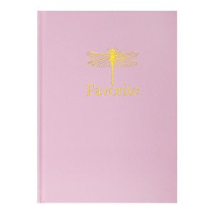 Тетрадь Buromax Favorite Pastel A5 в твердой обложке 96 листов в клетку Розовая (BM.2410-410)