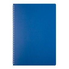 Зошит Buromax Classic A4 80 аркушів пластикова обкладинка у клітинку Синій (BM.2446-002) Зошит Buromax Classic A4 80 аркушів пластикова обкладинка у клітинку Синій (BM.2446-002)