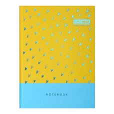 Записная книга Buromax INTENSO A5 96 листов в клетку Желтая (BM.24511105-08)