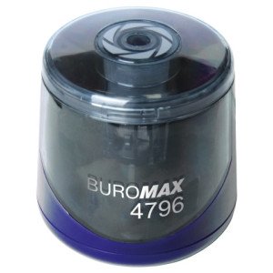 Точилка автоматическая Buromax с контейнером 1 отверстие (BM.4796)