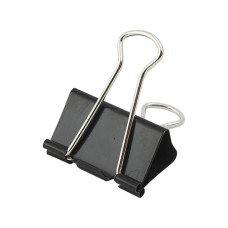 Биндеры Buromax 19 мм 12 шт. Черные (BM.5305)