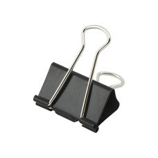 Биндеры Buromax 15 мм 12 шт. Черные (BM.5306)