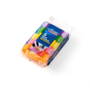 Салфетки универсальные Arcasa микрофибра 20х30 см 5 шт. Ассорти (DEP365) Салфетки универсальные Arcasa микрофибра 20х30 см 5 шт. Ассорти (DEP365)