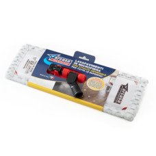 Комплект рамка-держатель + концовка для мопа плоская микрофибра Arcasa 16х48 см (DEP913)