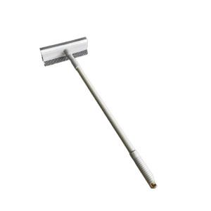 Швабра для мытья окон Eco Fabric 2в1 губка 20 см ручка телескопическая 60-95 см (EF-2010)