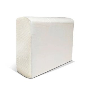 Салфетки для диспенсера Papero 21х17 см 2L 200 шт. Белые (ND002)