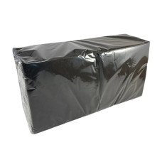 Серветки Papero двошарові 33x33 см 200 шт. Чорні (NL546)