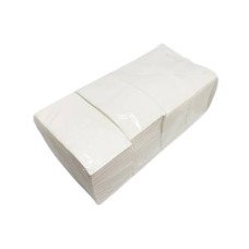 Салфетки Papero двухслойные 33х33 см 1/8 сборки 200 шт. Белые (NL550)