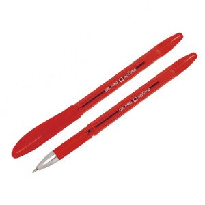 Ручка масляна Optima Oil Pro Червона 0.5 мм (O15616-03)