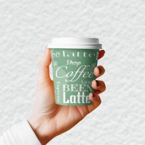 Стакан бумажный Romus Drink time 350 мл 30 шт. Темно-зеленый (R35030775)