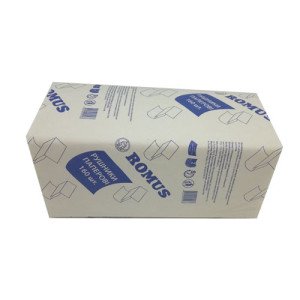 Полотенца бумажные Romus двухслойные V-сборка 160 листов Белые (RV064) Полотенца бумажные Romus двухслойные V-сборка 160 листов Белые (RV064)