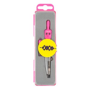 Циркуль ZiBi BASIS + запасной грифель Розовый (ZB.5302BS-10)