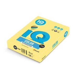 Папір кольоровий IQ Color A4 160 г/м2 250 аркушів Лимонно-жовтий (ZG34/A4/160/IQ)