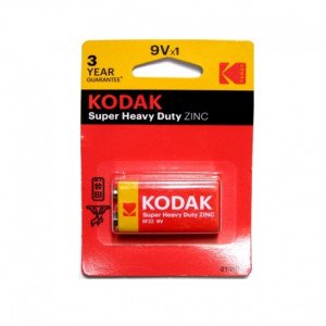 Батарейка Kodak Extra Heavy Duty 6F22 9V 1 шт. (30412781)
