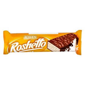 Батончик вафельний Roshen Roshetto Milk Chokolate 32 г (607592)