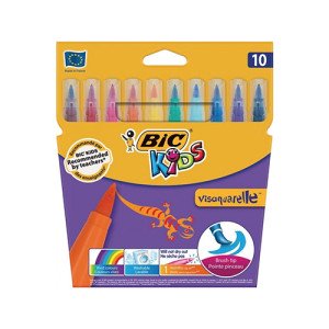 Фломастеры BIC Visaquarelle 10 цветов (bc8289641)