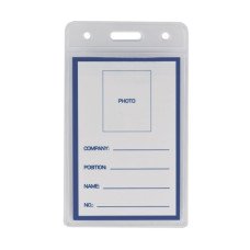 Бейдж вертикальный Buromax 65x109 мм Прозрачный (BM.5403)