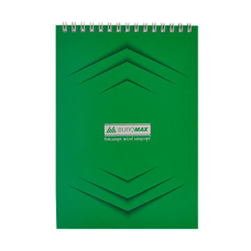 Блокнот Buromax Monochrome A5 48 листов в клеточку Зеленый (BM.2474-04)