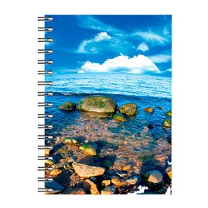 Блокнот Romus A6 48 листов в клеточку боковая спираль (R44361)