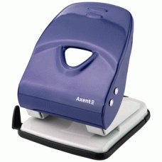 Дырокол металлический Axent Exakt-2 40 листов Синий (3940-02-A)