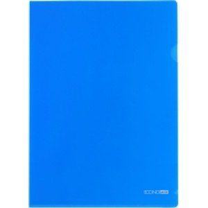 Папка-уголок Economix A4 180 мкм Синяя (E31153-02)