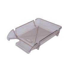 Лоток горизонтальний Арніка Компакт 1 відділення Димчастий (80601) Лоток горизонтальний Арніка Компакт 1 відділення Димчастий (80601)