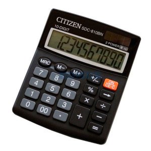 Калькулятор Citizen 10-разрядный (SDC-810NR)