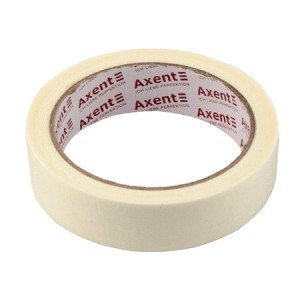 Клейкая лента малярная Axent 24 мм х 20 м Белая (3124-A)