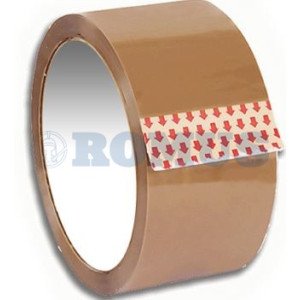 Клейкая лента упаковочная Romus 48 мм х 200 м 40 мкм Коричневая (497835)