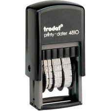 Минидатер Trodat bank 3.8 мм Черный корпус (4810Bank)