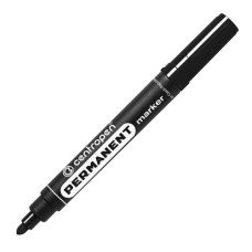 Маркер перманентный Centropen 2.5 мм Черный (8566/01) Маркер перманентный Centropen 2.5 мм Черный (8566/01)