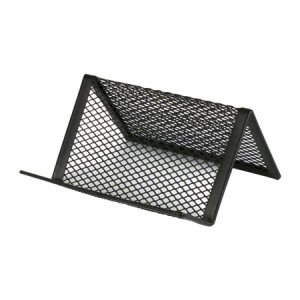 Металлическая подставка для визиток Axent Черная (2114-01-A)