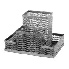 Металлическая подставка-органайзер Axent Серебристая (2117-03-A)