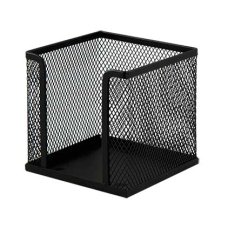 Металлический бокс для бумаги Buromax 100х100х100 мм Черный (BM.6215-01)