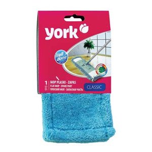 Насадка для швабри York Classic 40 см з мікрофібри (70641) Насадка для швабри York Classic 40 см з мікрофібри (70641)