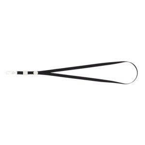 Веревка для бейджа с карабином Buromax Черная (BM.5425-01)