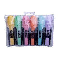 Набір текстових маркерів Buromax Pastel 2-4 мм 6 шт. (BM.8905-96) Набір текстових маркерів Buromax Pastel 2-4 мм 6 шт. (BM.8905-96)
