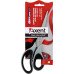 Ножницы офисные Axent Duoton Soft 21 см Серо-черные (6102-01-A)