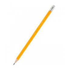 Карандаш чернографитный Buromax HB с резинкой (BM.8515)